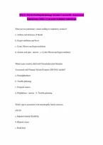 of WGU D236 Pathophysiology correctly answered 20262027 QUESTIONS AND ANSWERS RATED A LATEST UPDATE 2026