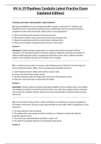 NV A-19 Pipelines Conduits Latest Practice Exam &lpar;Updated Edition&rpar;&NewLine;
