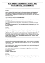 West Virginia &lpar;WV&rpar; Forester License Latest Practice Exam &lpar;Updated Edition&rpar;&NewLine;