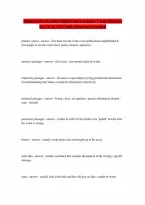 TEAS 170 questions answers Overview MathScience Reading English and Language Usage Latest UPDATE 100 CORRECT ANSWERS