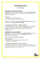 Samenvatting - Personenbelasting - Voordelen Van Alle Aard
