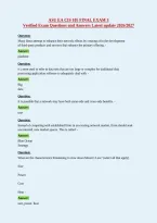 ASU EA CIS 105 FINAL EXAM 3&NewLine;Verified Exam Questions and Answers Latest update 2026&sol;2027