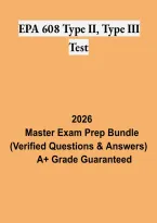 EPA 608 Type II and Type III Test 2026 &ndash; Certification Study Guide&comma; Practice Questions & HVAC Exam Prep