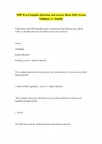NRP Test Complete Questions Answers 2026 Questions and Answers 100 Pass