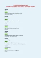 CIS105 Rio Salado Final Exam&NewLine;Verified Exam Questions and Answers Latest update 2026&sol;2027