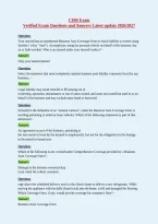 CISR Exam&NewLine;Verified Exam Questions and Answers Latest update 2026&sol;2027
