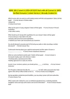 SERE 100&period;2 Level A &lpar;J3TA-US1329&rpar; Test with all Correct & 100&percnt; Verified Answers &vert;Latest Version &vert;Already Graded A&plus;