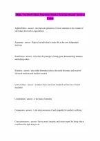 Intro to Ethics PHIL Verified Questions with 100 Correct Answers Graded A