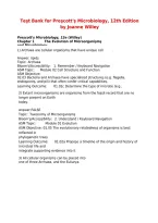 Test Bank for Prescott&rsquo;s Microbiology&comma; 12th Edition by Joanne M&period; Willey&comma; Kathleen M&period; Sandman&comma; and Dorothy H&period; Wood &vert; ISBN 9781264088393 &vert; Complete
