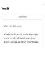 Comprehensive Surgical Nursing and Safety Protocols for Perioperative Care &ndash; Study Guide PDF