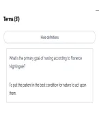 Nursing Fundamentals &ndash; Ethics&comma; Nursing Practice&comma; and Patient Care Study Guide PDF