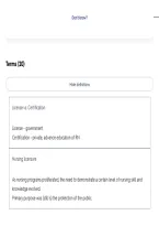 Nursing Licensure and Certification &ndash; Exam Preparation Study Guide PDF