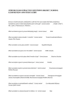 Nurs328 Exam &num;2 Practice Questions 2026&sol;2027 &vert; Nursing Exam Review And Study Guide