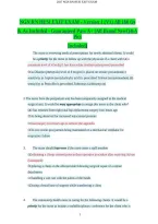 NGN RN HESI Exit Exam Version 1 &vert; 160 Practice Questions&comma; Answers & Rationales &vert; Complete Study Guide