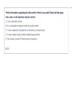 Nursing 240 Evaluating Evidence and Implementing Evidence-Based Practice &vert; Practice Questions&comma; Study Guide & Exam Review
