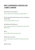 Irrsp Comprehensive Questions And&NewLine;Correct Answers
