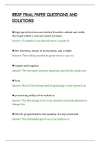 Irrsp Final Paper Questions And&NewLine;Solutions