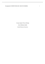 NUR 18200 Concept Analysis &ndash; Trust in Nursing &vert; 2026 Updated &vert; Complete Sample Paper&comma; Nursing Theory&comma; Concept Definition&comma; Attributes&comma; Model Case & Clinical Applications
