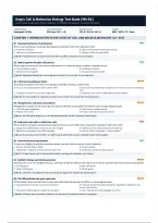 Karps Cell and Molecular Biology 9th Edition Test Bank 200 Questions 2026