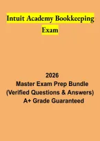 Intuit Academy Bookkeeping Exam &ndash; Certification Study Guide&comma; Accounting Fundamentals and Practice Test Preparation