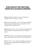 Evolution&lowbar;Of&lowbar;The&lowbar;Food&lowbar;And&lowbar;Drug&lowbar;Administration&lowbar;Test&lowbar;Paper&lowbar;2026&lowbar;Solved&period;pdf