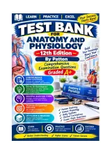 Test Bank For Anatomy and Physiology 12th Edition By Patton Comprehensive Examination Questions Graded A&period;pdf&NewLine;&NewLine;
