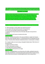 &NewLine;BSC 2085C Pre-Post Test Anatomy & Physiology I Keiser University Actual Exam 2026&sol;2027 &ndash; Complete Assessment with Detailed Rationales &vert; 100&percnt; Verified &vert; Pass Guaranteed &ndash; A&plus; Graded&NewLine;