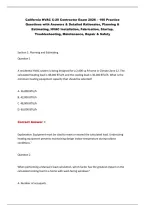 California HVAC C-20 Contractor Exam 2026 &ndash; Practice Questions & Answers
