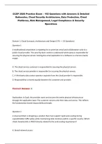 CCSP Certification Exam 2026 &ndash; Practice Questions & Answers