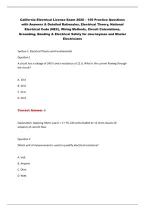 California Electrical License Exam 2026 &ndash; Practice Questions & Answers