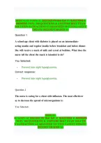 Medical-Su Fanpn 112 2022&sol;2023 Pn Hesi Exit V1 Questions & &NewLine;Answers &lpar;New&rpar; 160 Questions & Answers Best Exam &NewLine;Solution Satifaction Guaranteed Success Latest &NewLine;Update 2022&sol;2023 Graded A&plus; 