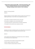 Florida Home Inspector Exam 2026 &ndash; Practice Questions & Answers