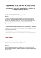 CompTIA PenTest&plus; PT0-003 Exam &ndash; Practice Questions & Answers