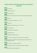 Gn&lpar;301&rpar; Exam &num;2 Updated Questions And Correct&NewLine;Answers