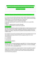 BIOD 121 Essentials of Nutrition Module 6 Exam Actual Exam 2026&sol;2027 &ndash; Complete 30 Questions with Detailed Rationales &vert; 100&percnt; Verified &vert; Pass Guaranteed &ndash; A&plus; Graded