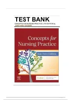 Test Bank - Concepts For Nursing Practice 4Th Edition Jean Giddens&sol;All Chapters Covered&sol;Complete Guide 2026&NewLine;