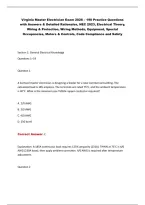 Virginia Master Electrician Exam 2026 &ndash; Practice Questions & Answers