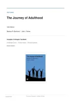 Test Bank for The Journey of Adulthood 10th Edition Bjorklund &vert; Complete Chapters