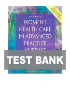 TEST BANK FOR Women's Health Care in Advanced Practice Nursing&comma; Second Edition 2nd Edition&comma; Kindle Edition by Ivy M&period; Alexander&period;ISNB&colon;978-0826190048 COMPLETE GUIDE ALL CHAPTERS COVERED 100&percnt; VERIFIED A&plus; GRADE ASSURED &excl;&excl;&excl;&excl;&excl;