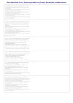 Older Adult Final Exam &vert; Gerontological Nursing Practice Questions & Verified Answers &vert; Nursing Study Guide 2026&sol;2027