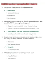 NACC PSW Exam Prep 2026&sol;2027 &vert; Latest Update &vert; 150&plus; Questions & Answers &vert; Graded A&plus; &vert; Personal Support Worker Final Theory Exam &vert; Personal Care&comma; Dementia Care & Safety