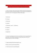 NR 224 Chamberlain College Of Nursing NR 224 Fundamentals Exam 2 with A GUARANTEED