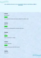 Fbla Personal Finance Actual Exam Test Paper Full Questions Correct Responses&period;pdf