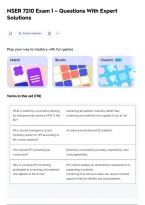 NSER 7210 Exam 1 &ndash; Questions With Expert&NewLine;Solutions