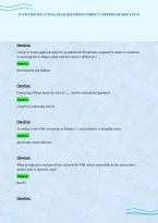 Fccm Updated Actual Exam Questions Correct Answers Graded A Plus&period;pdf