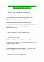 for FLORIDA DENTAL LAWS AND RULES exam 2026 Exam Question with 100 Correct Answers 2026
