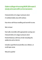 Galen college of nursing NUR 155 exam 3 study set exam with correct answers