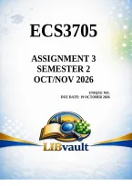 ECS3705 Assignment 3 Semester 2 2026 - Due 19 October 2026