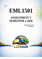 Eml1501 Assignment 4 &lpar;Compulsory Portfolio&rpar; 2026 &lpar;722717&rpar;