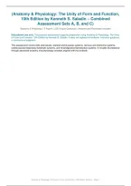 Saladin Anatomy & Physiology 10th Edition Test Bank&colon; Chapter Questions